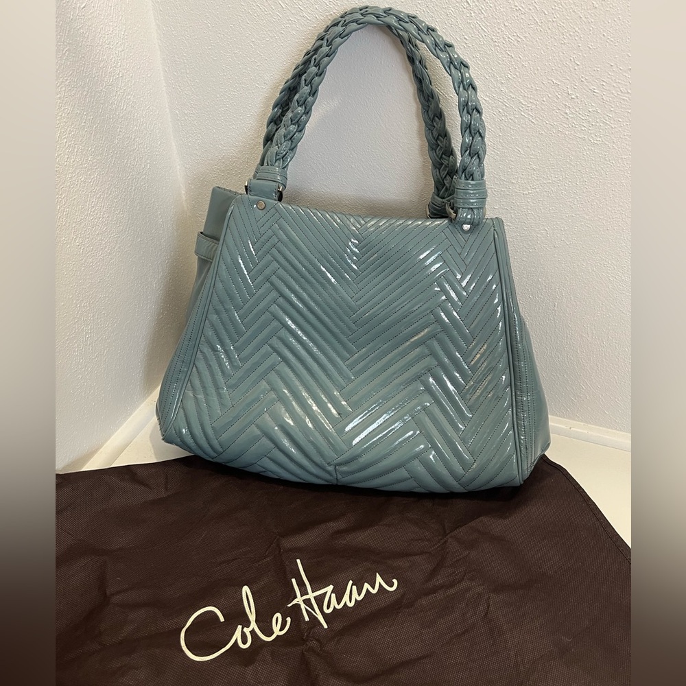 Cole Haan: Patent Leather “Laury” Large Tote